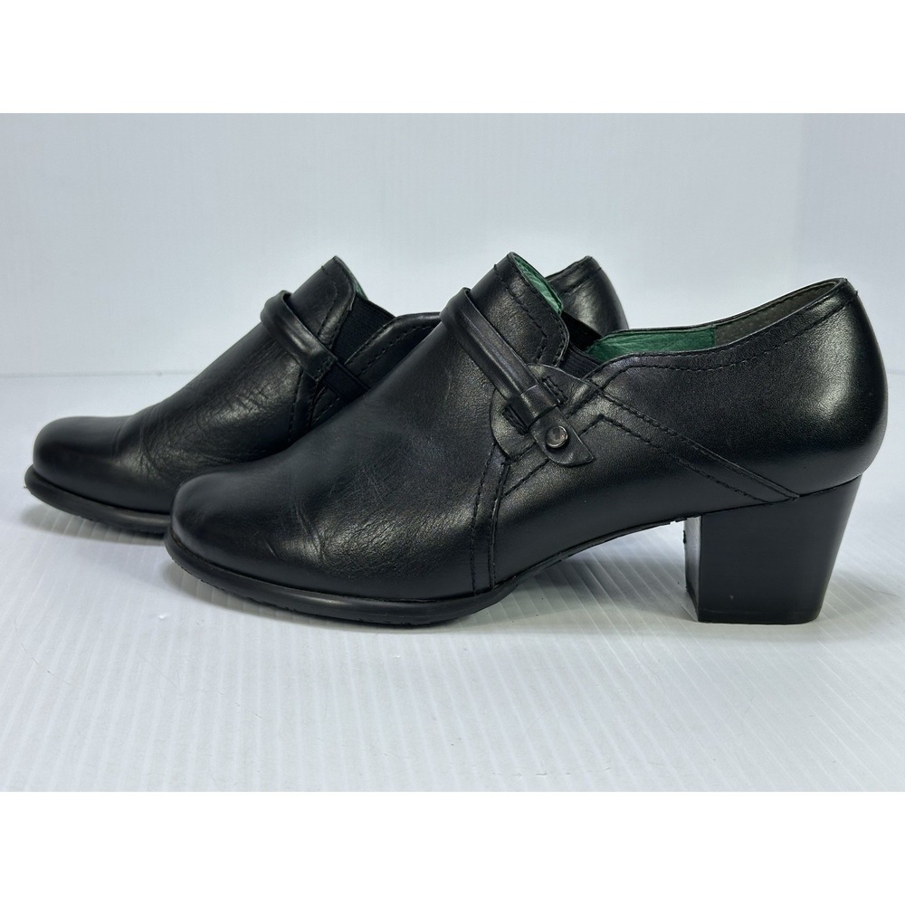 Women's Ros Hommerson Adrian Black Leather Shooties Booties 7.5 WW